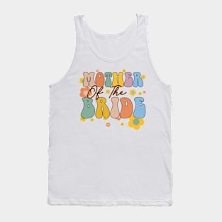 Retro Flower Mother Of The Bride  Mothers Day Wedding Tank Top